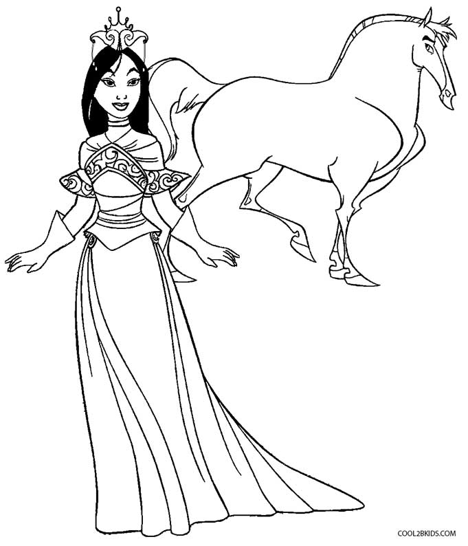 681x794 Printable Mulan Coloring Pages For Kids Coloring