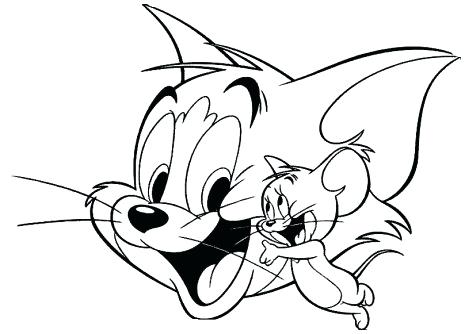 465x334 Coloring Pages Disney Tom And For Kids Jerry Listening Music Happy