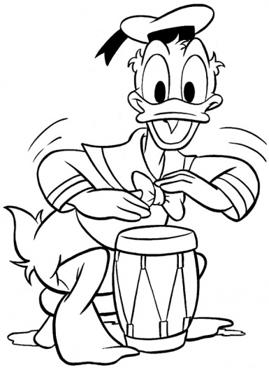 385x525 Donald Coloring Pages Coloring Pages