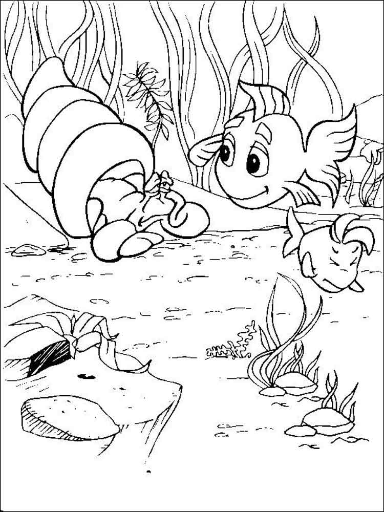 750x1000 Finding Nemo Coloring Pages Download And Print Finding Nemo