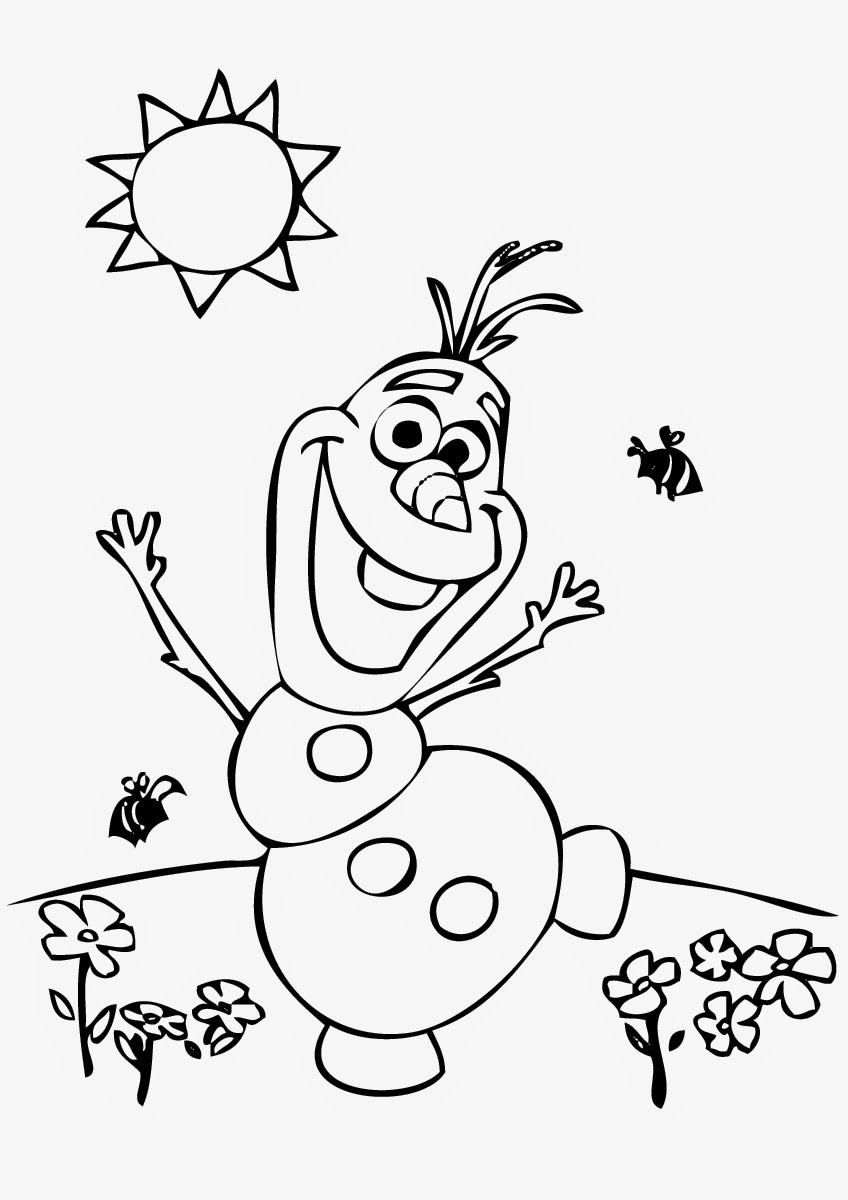 848x1200 Profitable Olaf Coloring Page Frozens Pages Best For Kids
