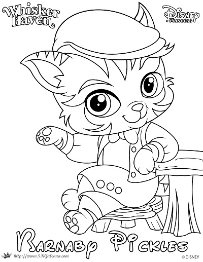 400x517 Vibrant Design Princess Palace Pets Coloring Pages Disney