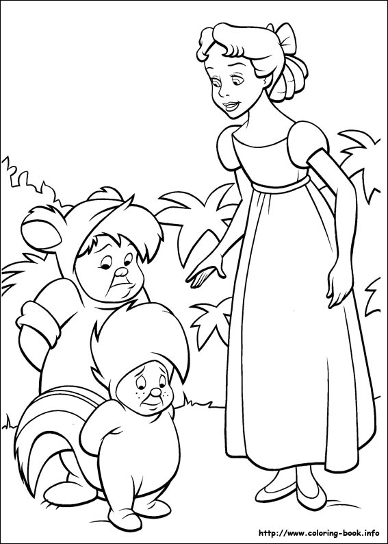 567x794 Peter Pan Coloring Pages On Coloring