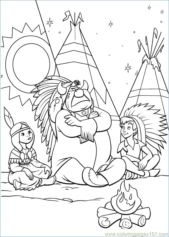 567x794 Tinkerbell Mad At Peter Pan Coloring Page
