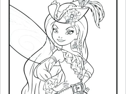 440x330 Fairies Coloring Pages And The Pirate Fairy Coloring Pages Free