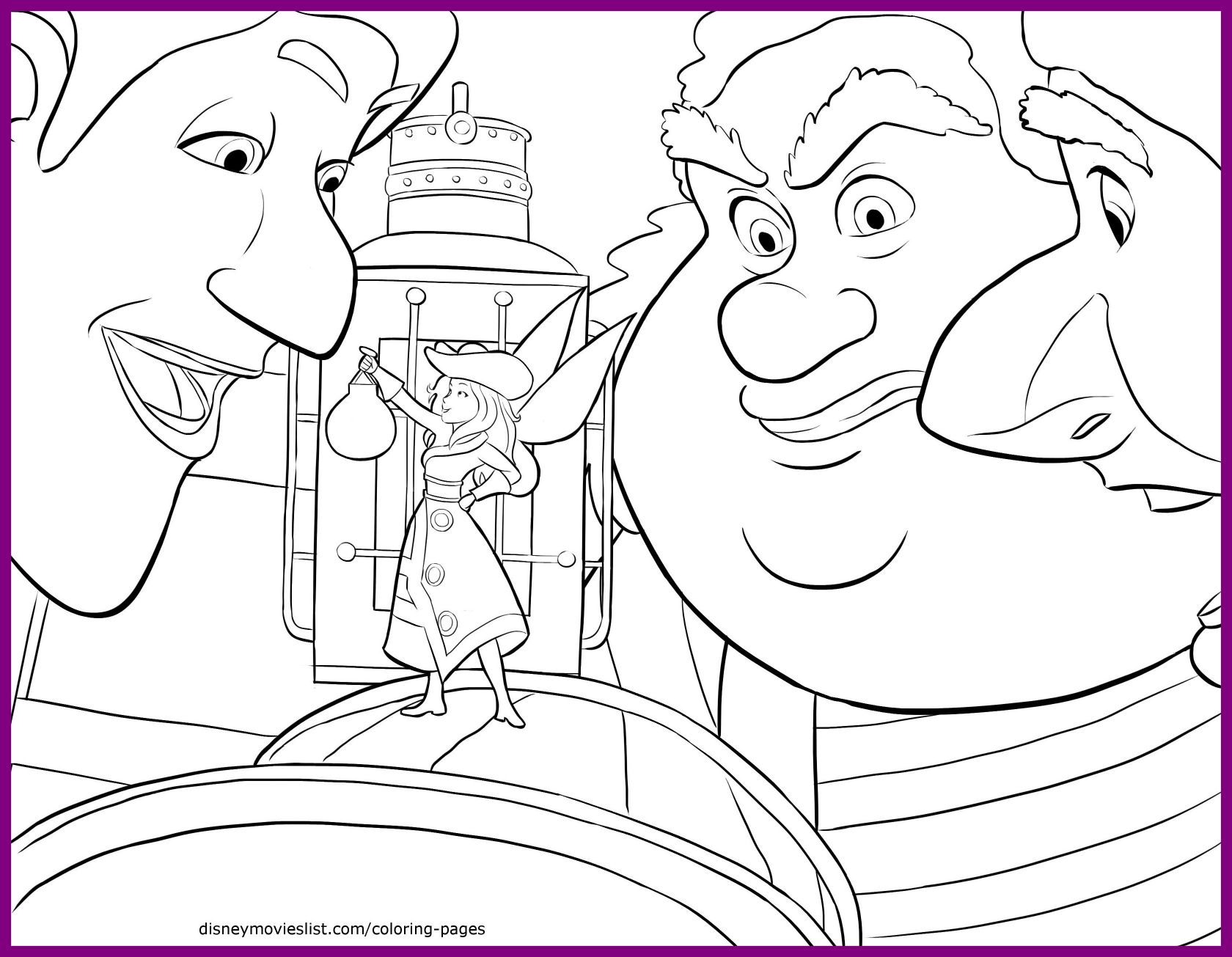 1680x1305 Fascinating Disney Pirate Fairy Coloring Pages James Zarina Hav