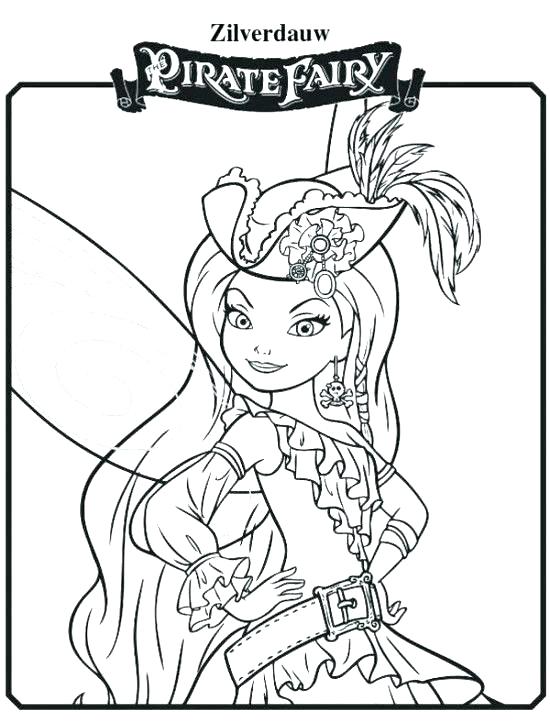 550x722 Disney Fairy Coloring Pages