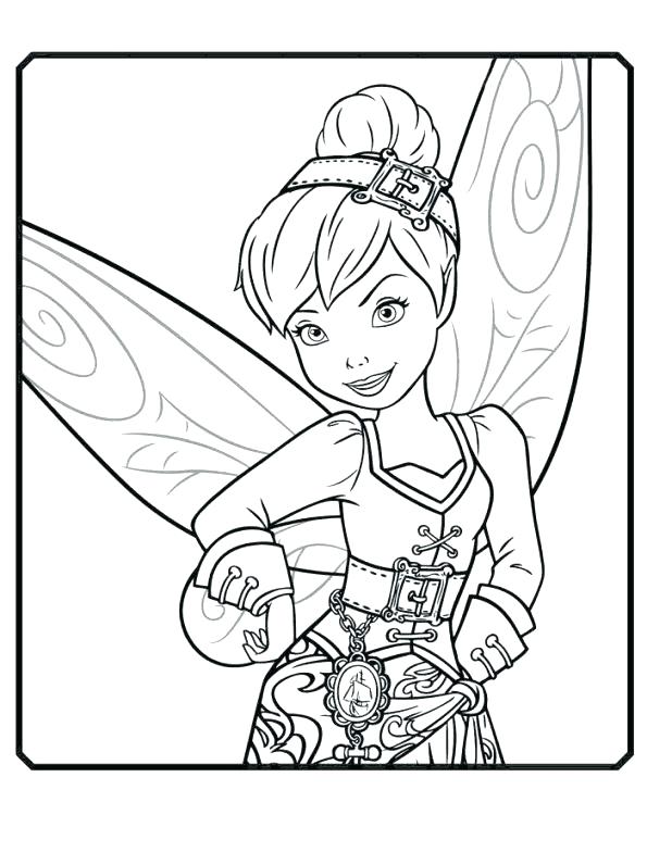 595x784 Coloring Pages Tinkerbell Coloring Pages Free Free Printable