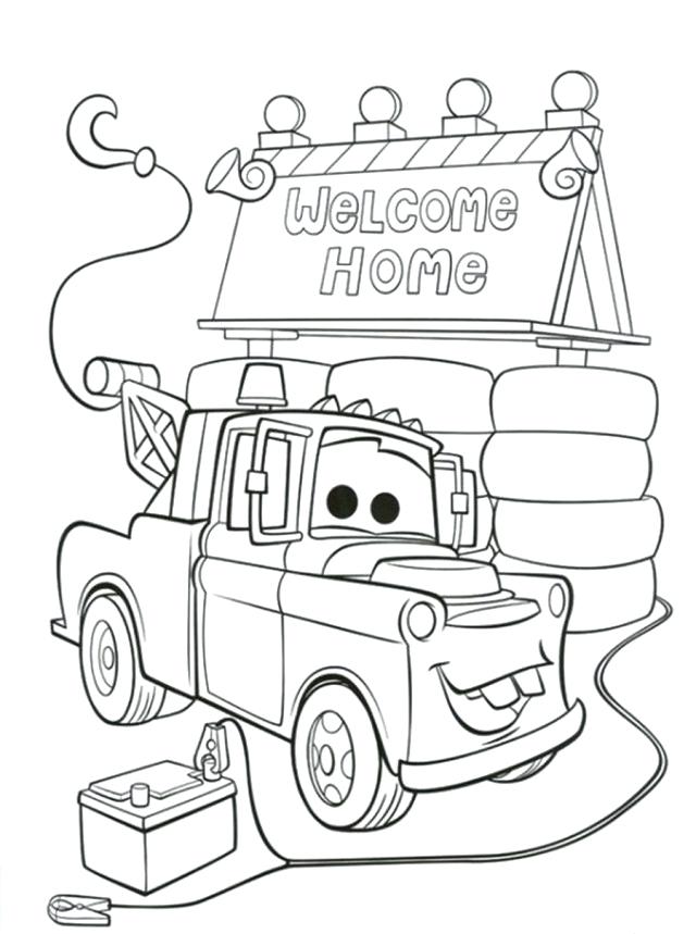 Disney Pixar Cars Coloring Pages at GetDrawings | Free download