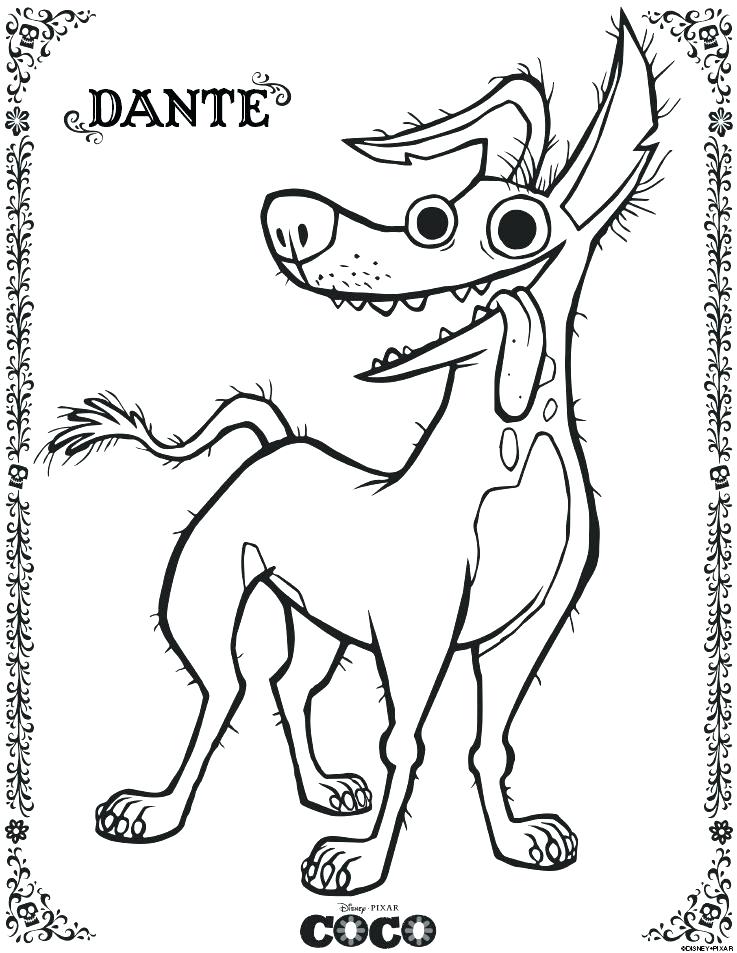737x953 Pixar Coloring Pages Coloring Pages Celebrate With Coco Coloring
