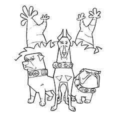 230x230 Top Up Coloring Pages