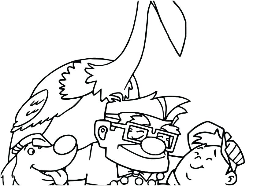 827x609 Disney Pixar Coloring Pages Up Coloring Pages Free Pixar Coloring