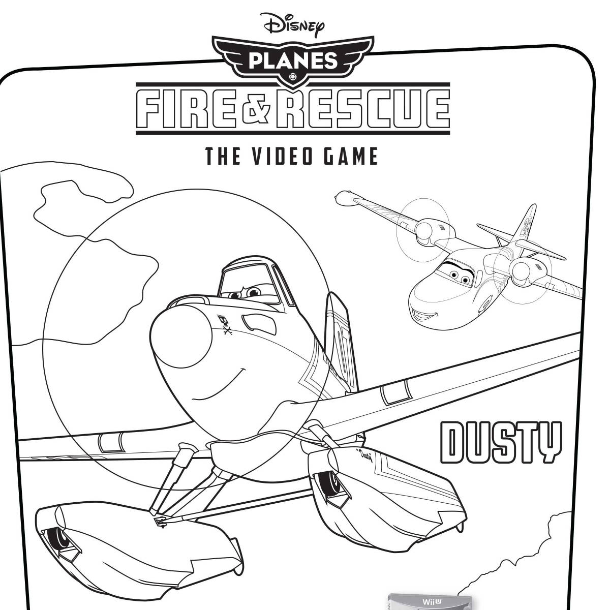1200x1200 Disney S Planes Fire Rescue Video Game Coloring Pages Inside