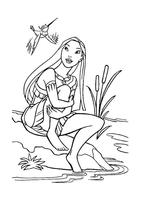 601x850 Free Printable Pocahontas Coloring Pages For Kids Free Printable
