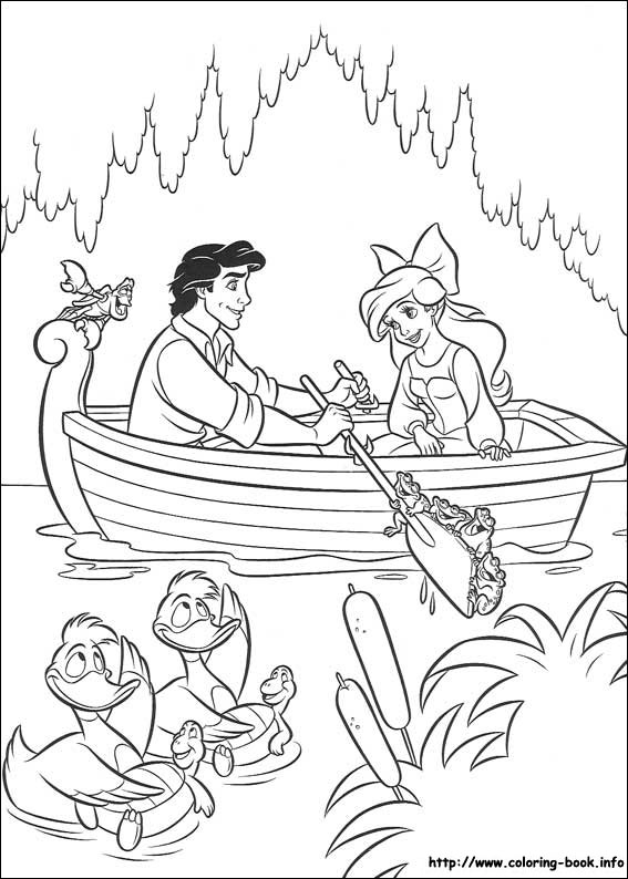 567x794 The Little Mermaid Coloring Pages On Coloring