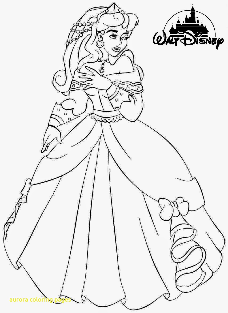 969x1325 Aurora Coloring Pages With Disney Princess Aurora Coloring