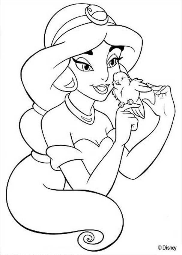607x850 Disney Princess Drawing Pages Best Princess Coloring Pages