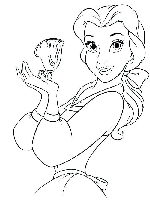 500x688 Disney Princess Free Coloring Pages Princess Coloring Page