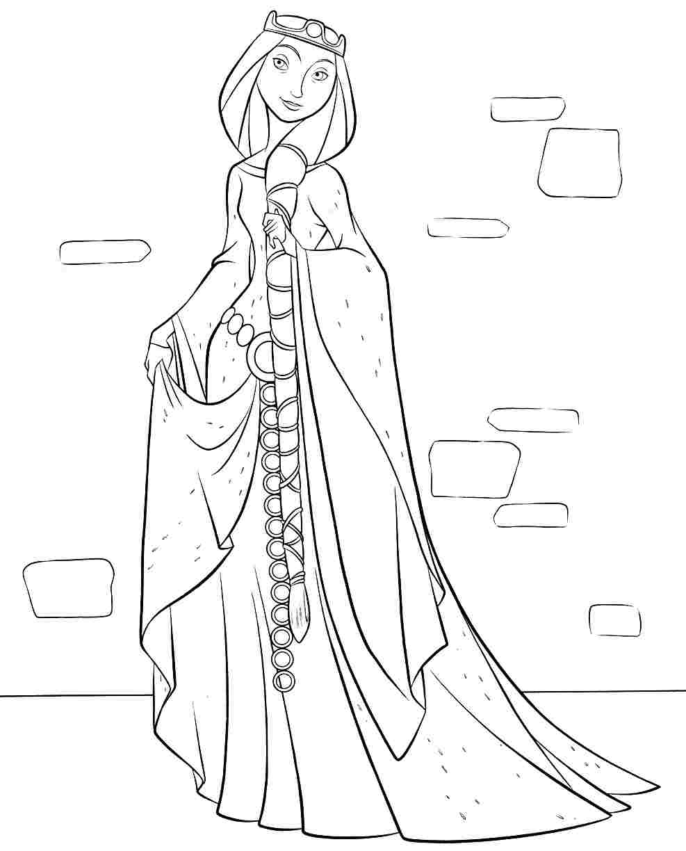 987x1224 New Disney Princess Coloring Pages Brave Gallery Printable