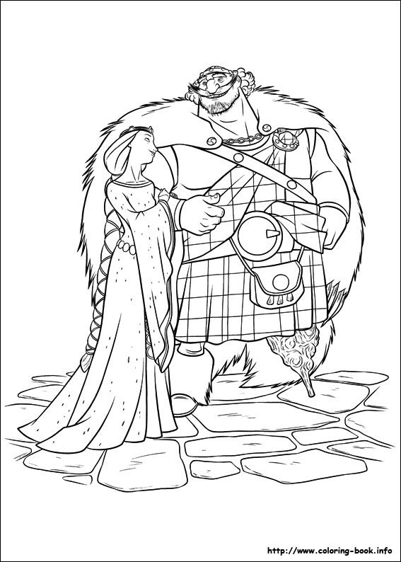 567x794 Brave Coloring Pages Free Christmas Disney Princess Coloring Pages