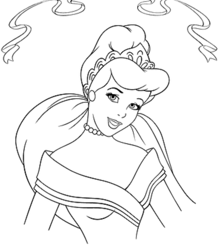 708x800 Disney Princess Cinderella Coloring Pictures Coloring Pages