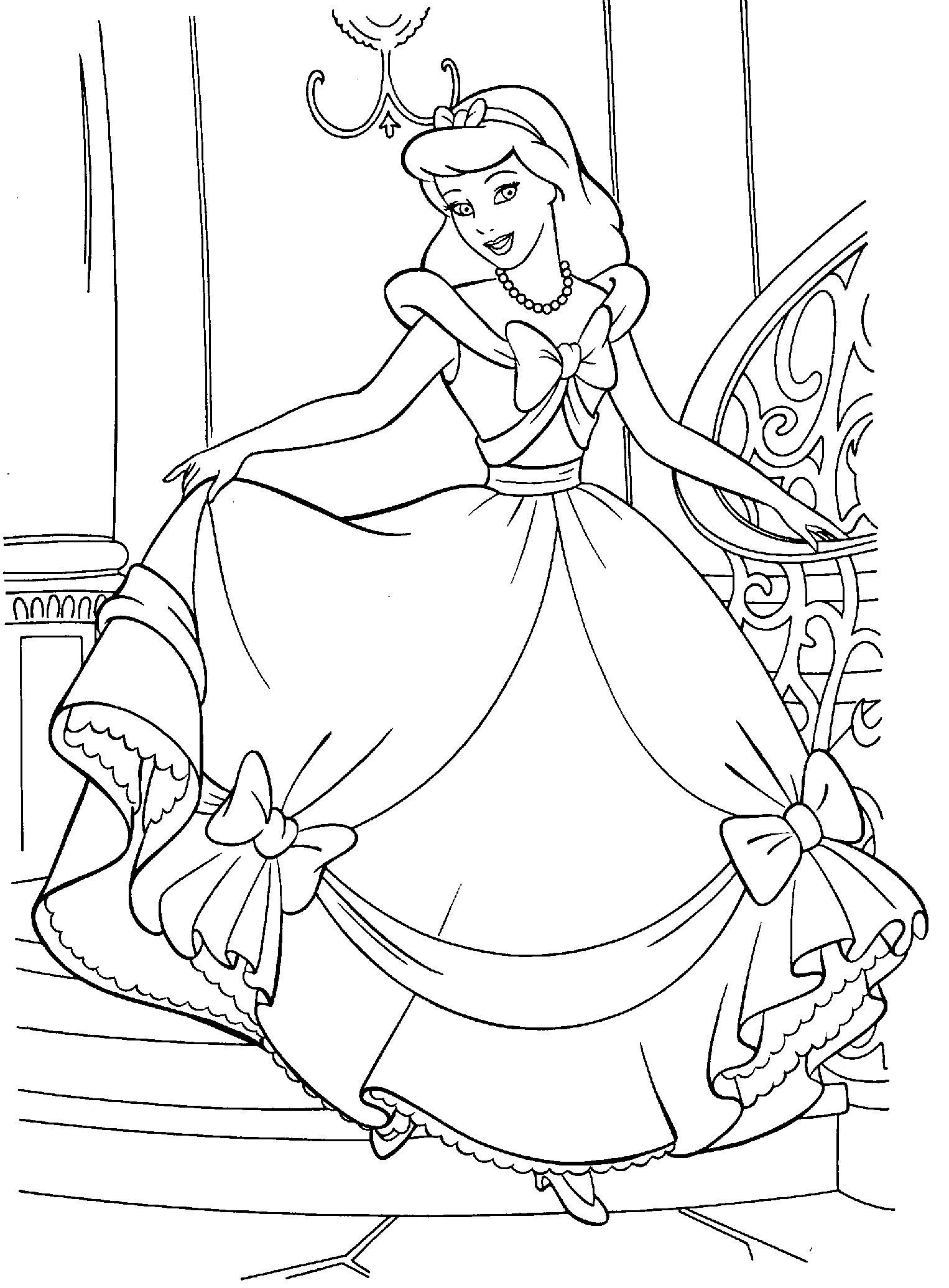 1526x2071 Best Of Disney Princess Coloring Pages Cinderella Design