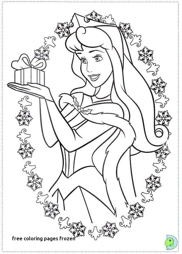 600x834 Free Coloring Pages Frozen New Free Christmas Disney Princess