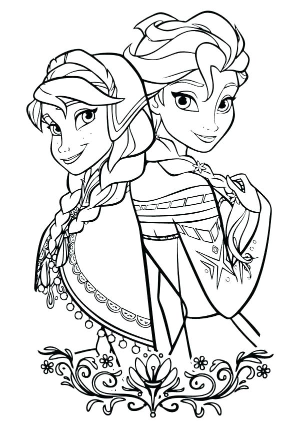 Disney Princess Coloring Pages Frozen at GetDrawings | Free download