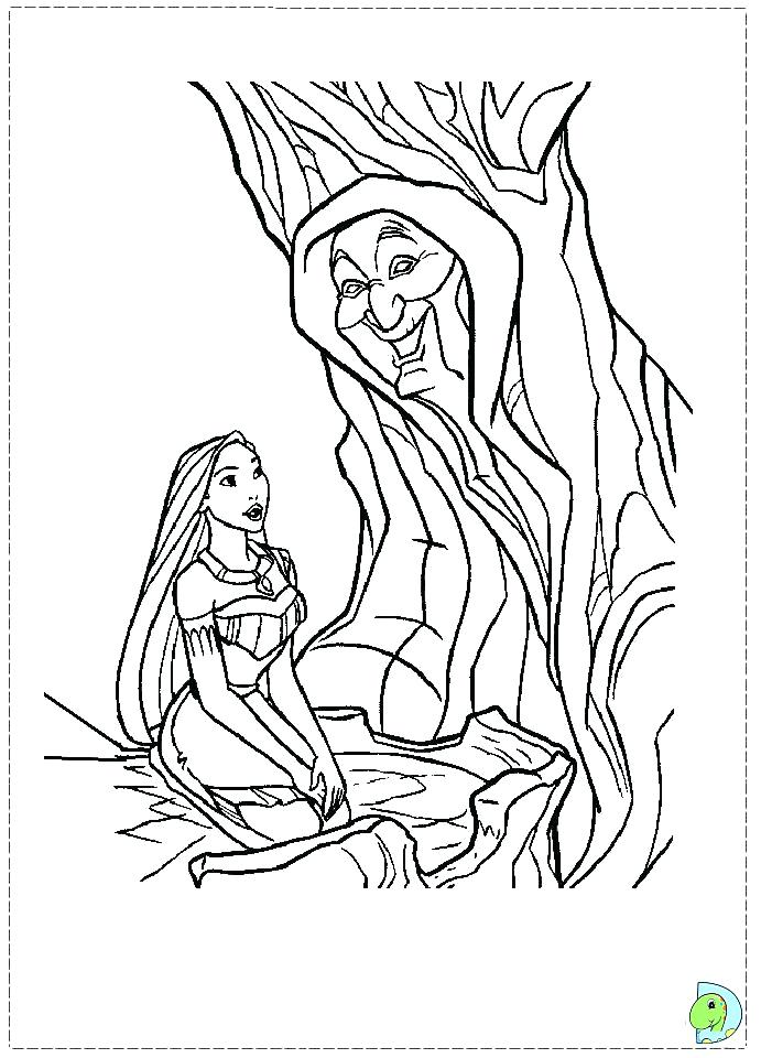 691x960 Disney Pocahontas Coloring Pages Free Princess Coloring Pages