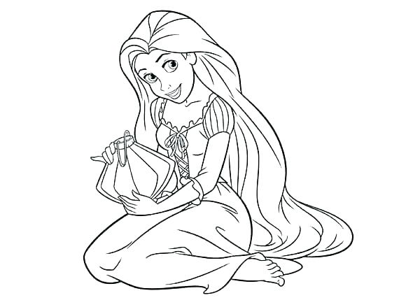 600x429 Coloring Pages Princesses