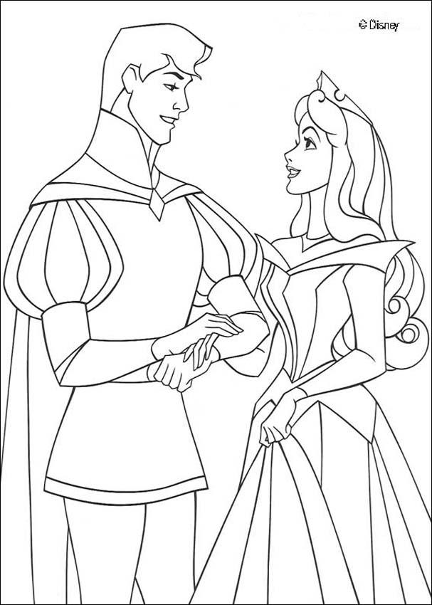 607x850 Sleeping Beauty Princess Coloring Pages Sleeping Beauty Coloring