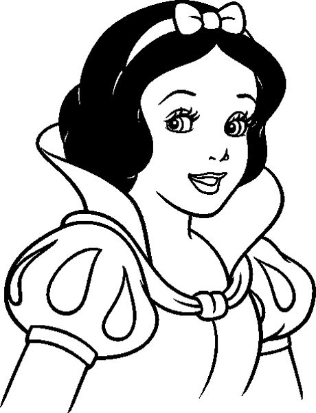 460x600 Disney Princess Snow White Coloring Pages