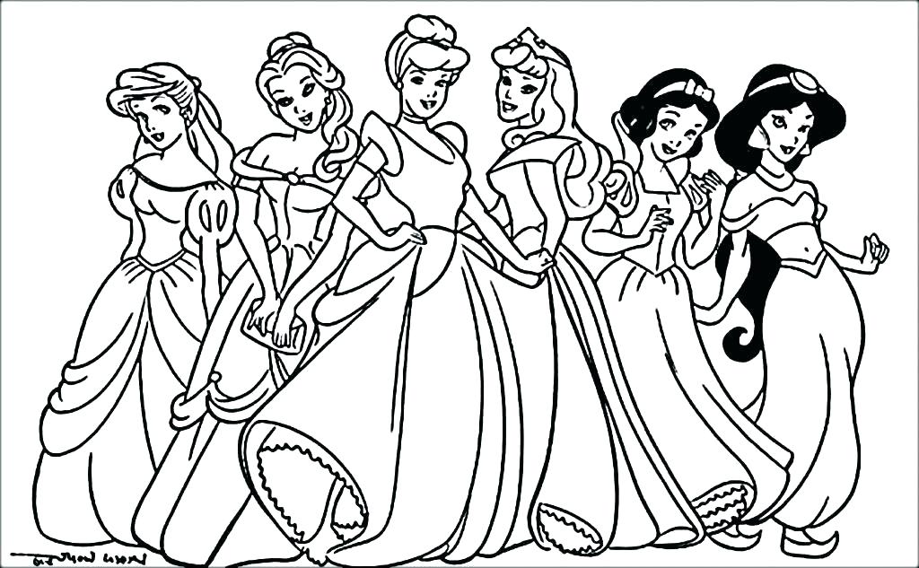 1024x633 Princess And Prince Coloring Pages Princes Coloring Pages Princess