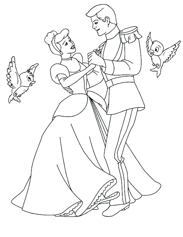 600x776 Disney Princess Coloring Pages Snow White And Prince