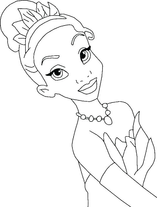 536x707 Princess Coloring Page Princess Kiss Frog In Princess