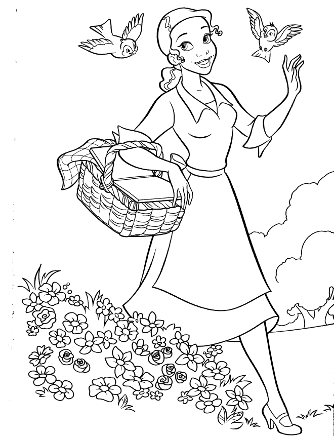 660x861 Tiana Colouring Pages Filing