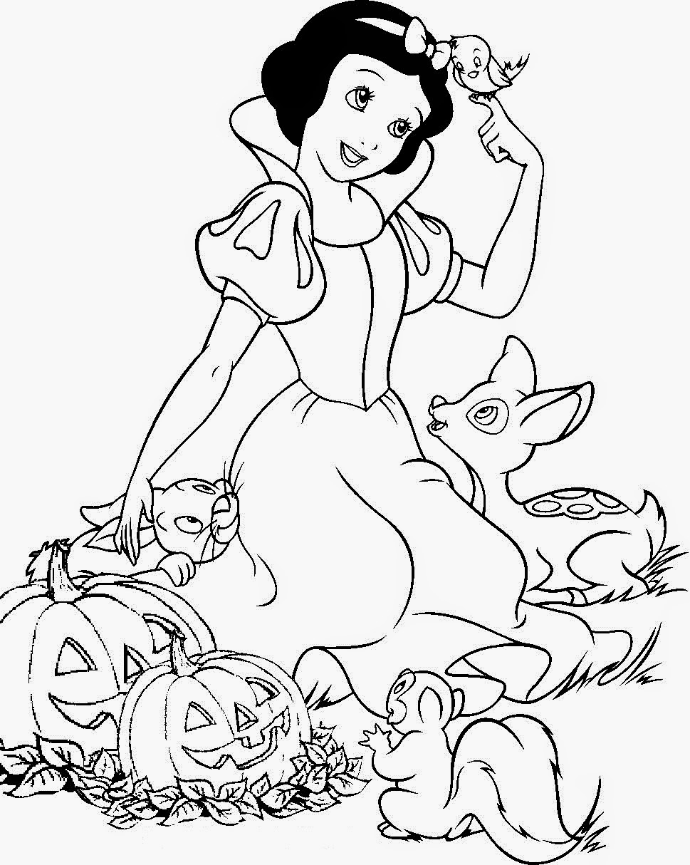 969x1214 Awesome Disney Princess Halloween Coloring Pages Color Bros