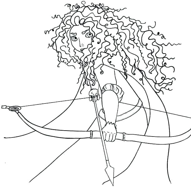 612x600 Disney Brave Coloring Pages Robin Hood Coloring Pages Free
