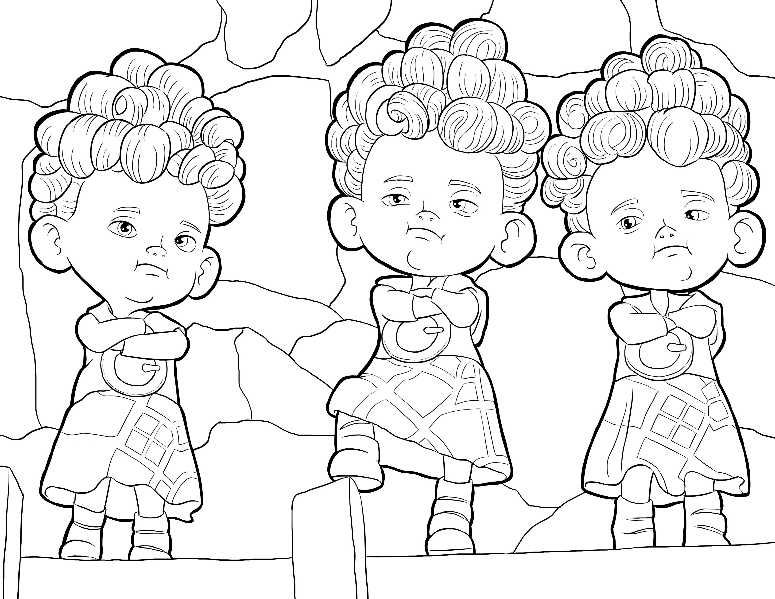 3300x2550 Brave Coloring Pages Princess Merida Coloring Pages For Kids