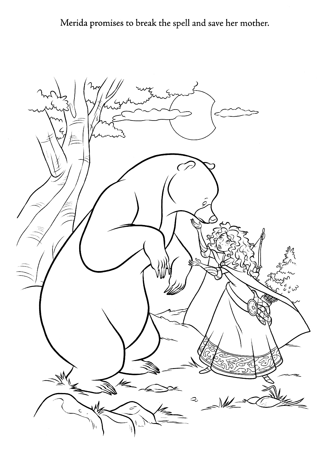 1086x1590 Brave Coloring Pages