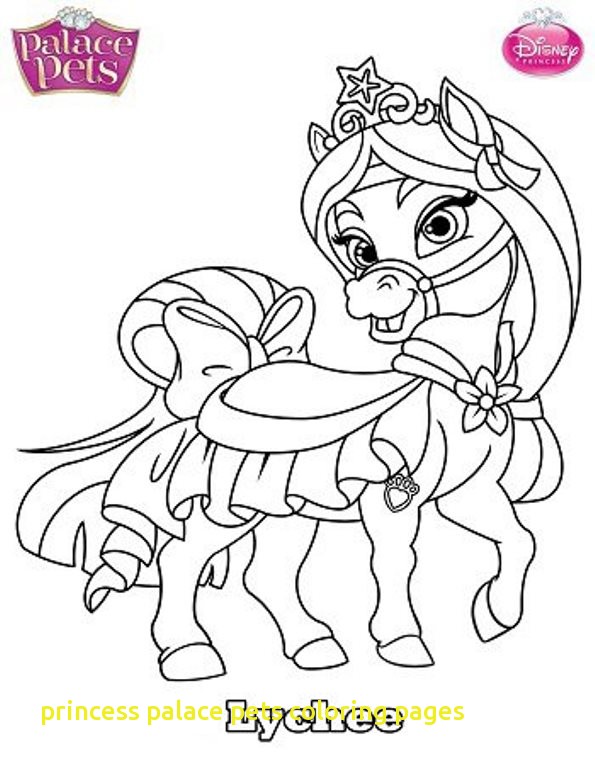 595x768 Princess Palace Pets Coloring Pages