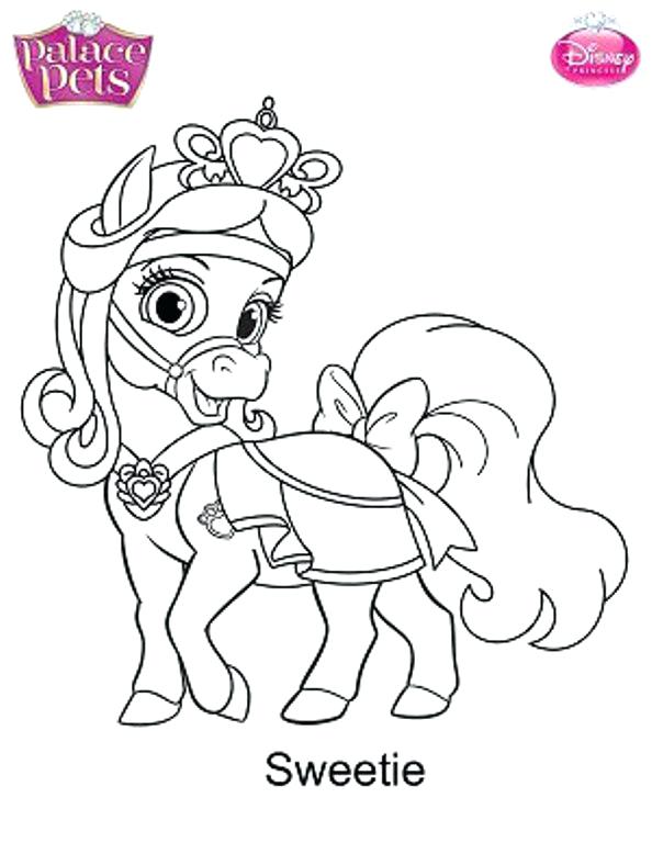 594x768 Disney Princess Palace Pets Coloring Pages