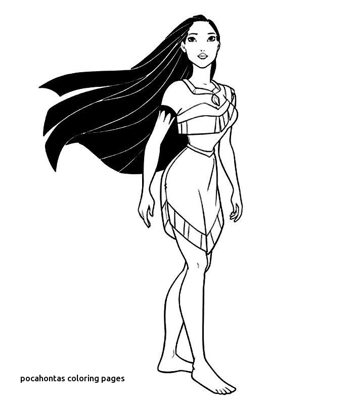 700x800 Pocahontas Coloring Pages