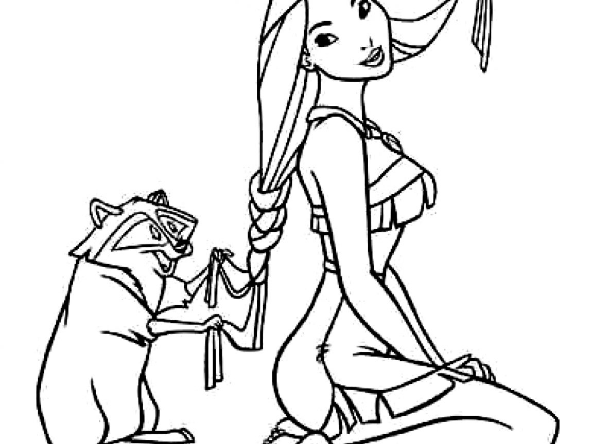 1152x864 Pocahontas Coloring Pages For Kids Printable Historical Pdf High