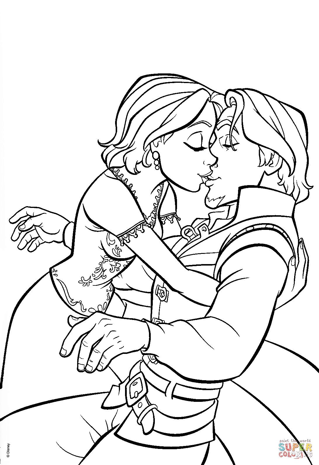 1092x1590 New Disney Princess Rapunzel Coloring Pages Womanmate Free
