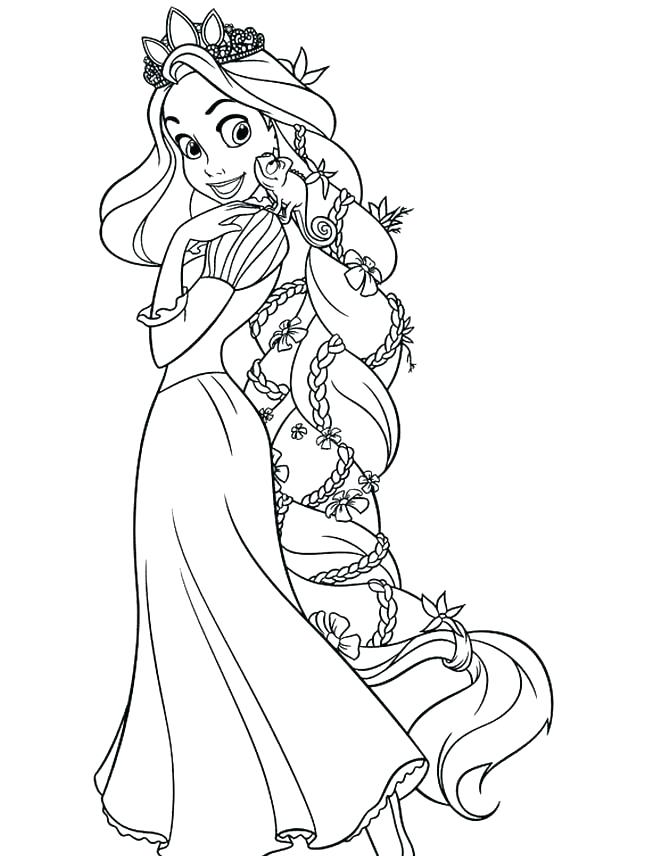 645x856 Rapunzel Coloring Pages Printable Tangled Coloring Pages Free
