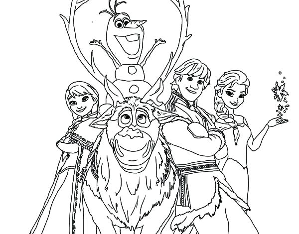 600x470 Disney Thanksgiving Coloring Pages Coloring Pictures Of Frozen