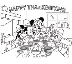 230x205 Thanksgiving Coloring Pages Page Thanksgiving Blessings