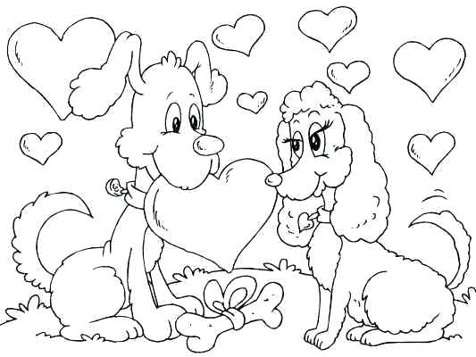 533x400 Disney Valentine Coloring Pages Beautiful Valentines Day Amazing