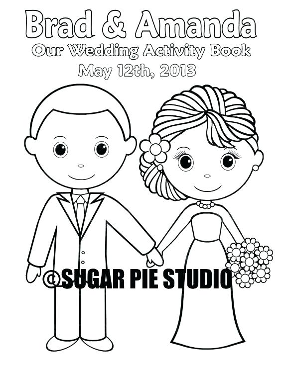 570x738 Wedding Coloring Pages Custom Wedding Coloring Book Miss Wedding
